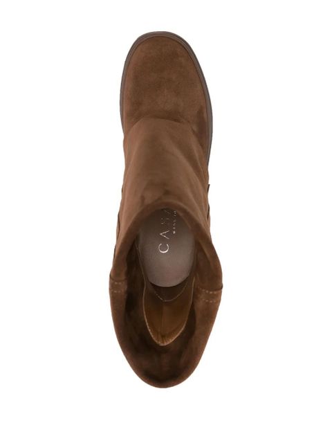 Casadei 80mm New Double Face boots - Brown