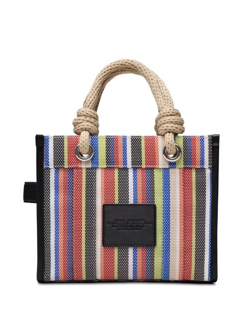 Marc Jacobs striped top-handle tote bag - Neutrals - zdjęcie produktu nr 2