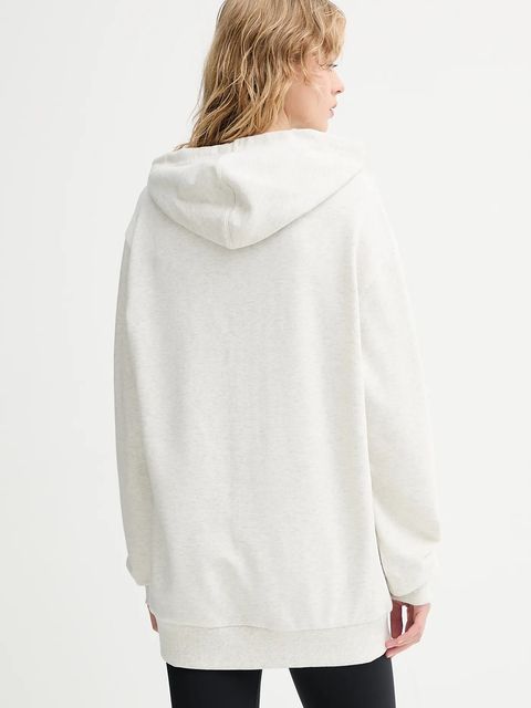 New Era bluza kolor szary z kapturem melanżowa 60752360