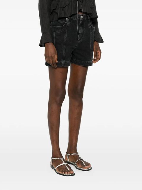 MARANT ÉTOILE Joely shorts - Black