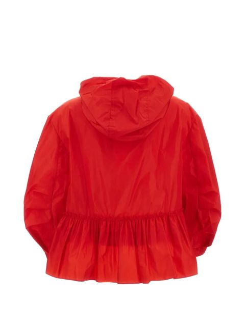 Simone Rocha taffeta hooded jacket - Red - zdjęcie produktu nr 2