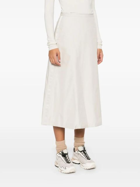Moncler padded midi skirt - Neutrals