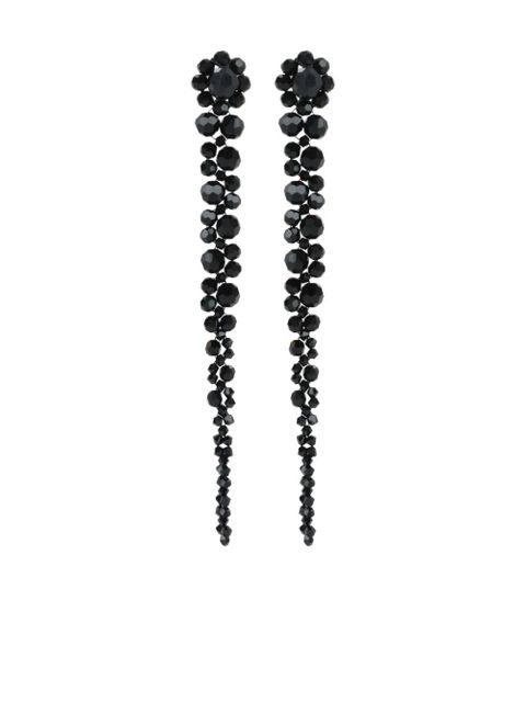 Simone Rocha bead drip earrings - Black - zdjęcie produktu nr 1