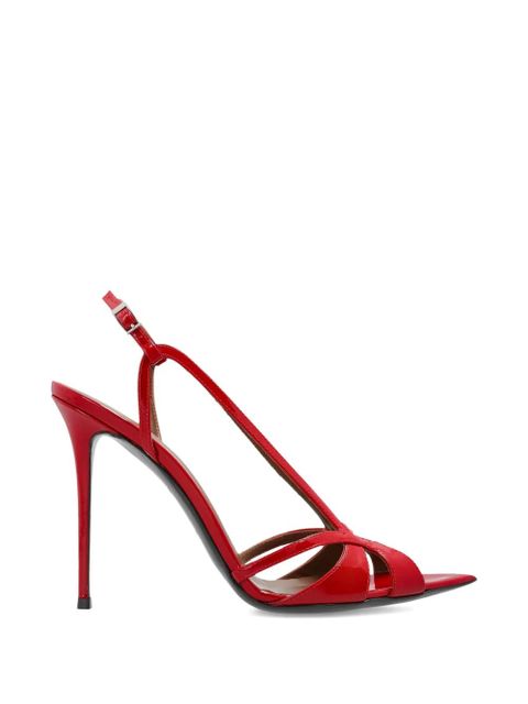 Giuseppe Zanotti Intrigo strappy stiletto-heel sandals - Red - zdjęcie produktu nr 1