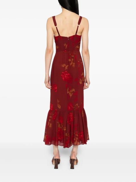 Reformation Irisa dress - Red - zdjęcie produktu nr 2