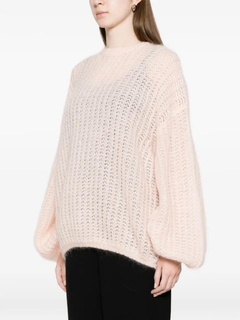 TOTEME open-knit sweater - Pink
