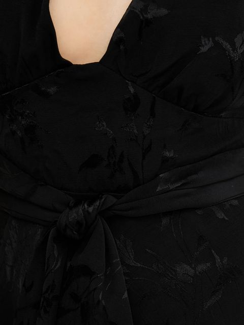 Answear.LAB sukienka kolor czarny mini rozkloszowana