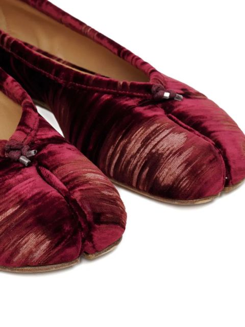 Maison Margiela Tabi ballet flats - Red