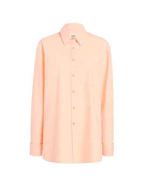 KHAITE cotton shirt - Pink - zdjęcie produktu nr 1