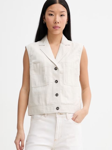 Marc O'Polo kamizelka damska z lyocellem - zdjęcie produktu nr 1