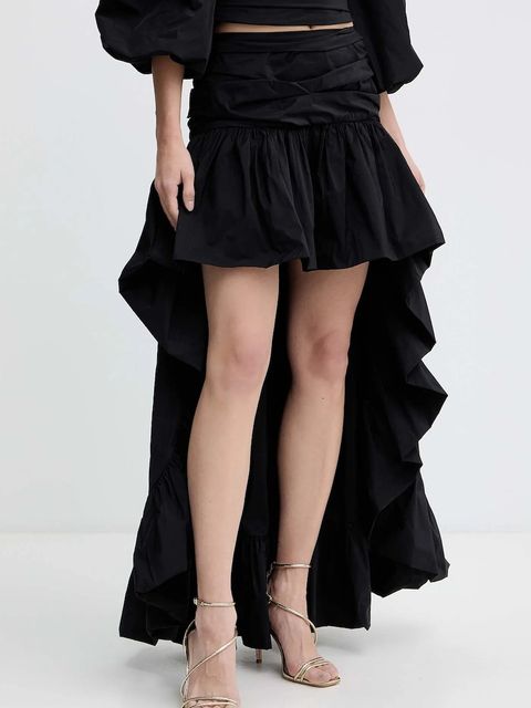 Pinko spódnica kolor czarny maxi rozkloszowana 105642 Y3LE - zdjęcie produktu nr 1