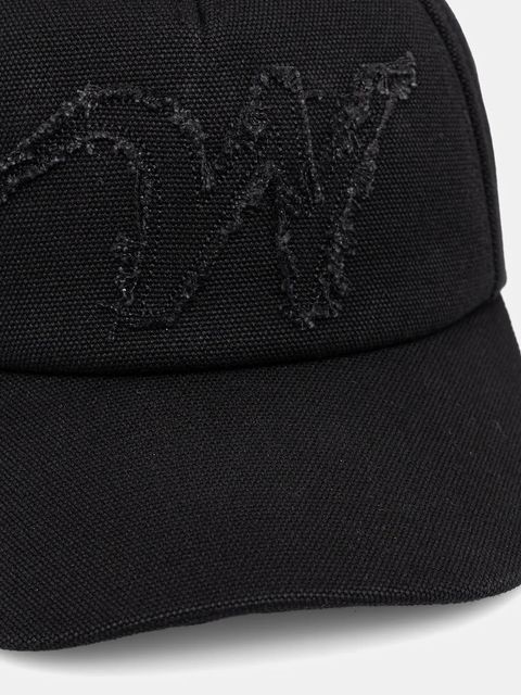 Weekend Max Mara czapka RUGIADA kolor czarny z aplikacją 2525576054600 - zdjęcie produktu nr 2