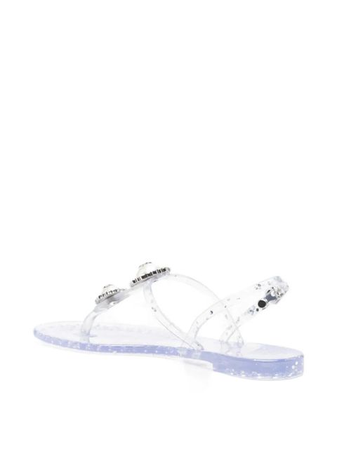 Casadei embellished sandals - White