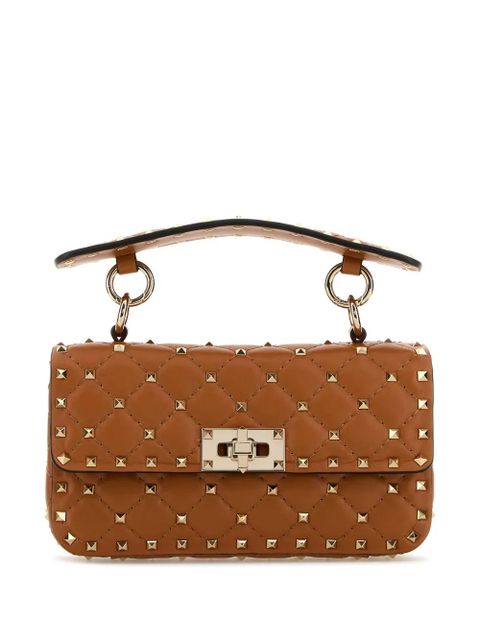 Valentino Garavani Rockstud Spike tote bag - Brown - zdjęcie produktu nr 1
