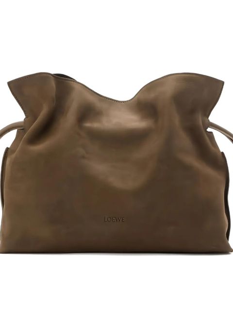 LOEWE medium Flamenco clutch - Brown - zdjęcie produktu nr 2