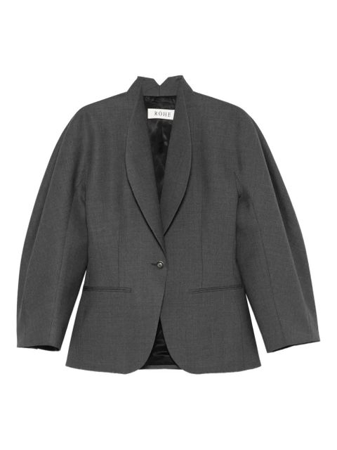 Róhe shawl-collar blazer - Grey - zdjęcie produktu nr 1