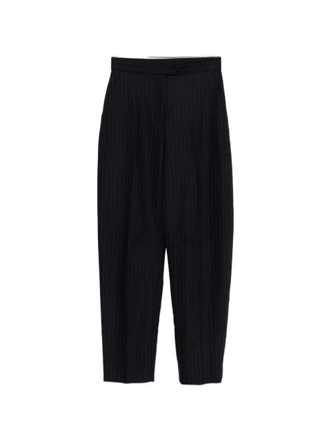 KHAITE Jude pinstripe trousers - Blue - zdjęcie produktu nr 1