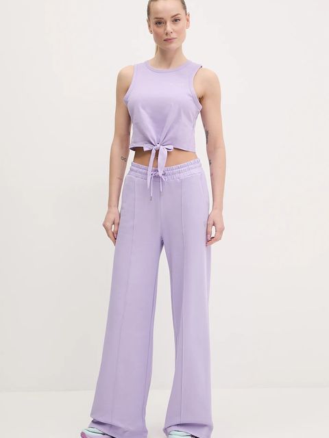 Guess spodnie dresowe bawełniane PRIMULA - zdjęcie produktu nr 2