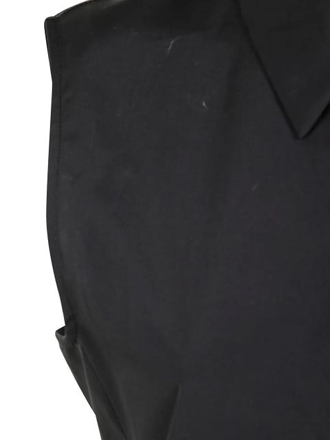 Max Mara Keras asymmetric sleeveless dress - Black