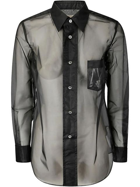 Comme Des Garçons button-up shirt - Black - zdjęcie produktu nr 1