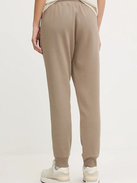 Napapijri spodnie dresowe M-Box damskie kolor zielony gładkie NP0A4HZ6N1T1