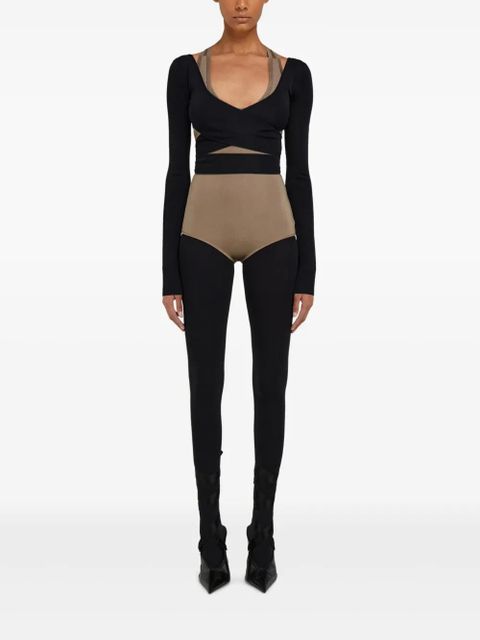 Ferragamo knitted bodysuit - Neutrals - zdjęcie produktu nr 2