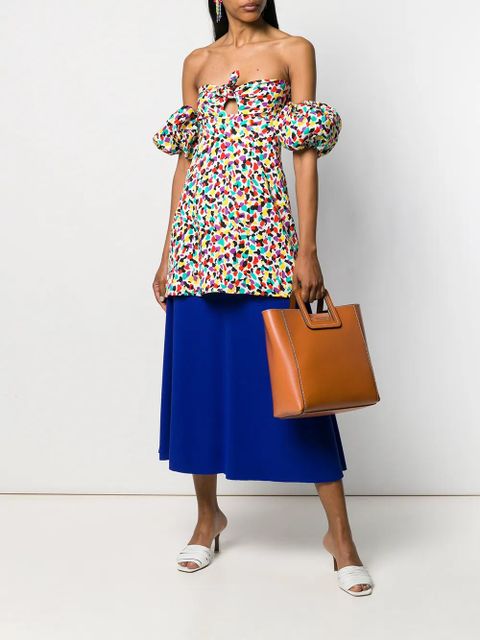 STAUD Shirley tote bag - Brown - zdjęcie produktu nr 2