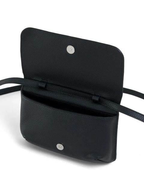 Marni Mending leather pochette bag - Black