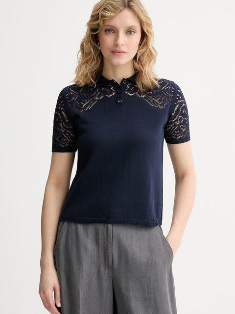 Max&Co. polo damskie bawełniane MCOLONZA - zdjęcie produktu nr 2