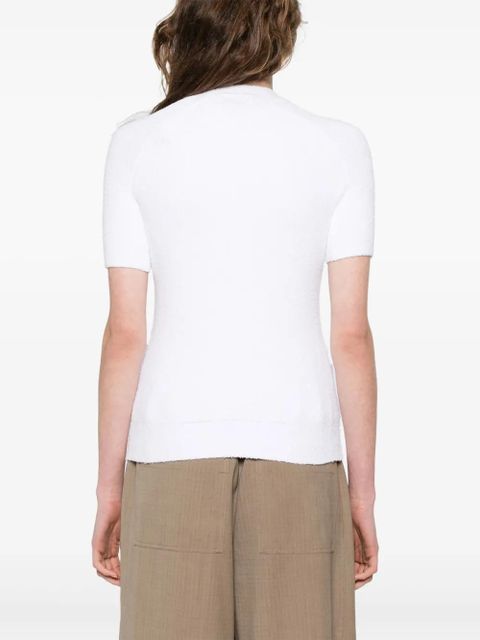 TOTEME terry knit T-shirt - White