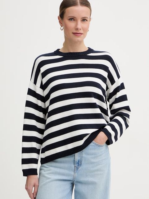 United Colors of Benetton sweter damski bawełniany - zdjęcie produktu nr 2