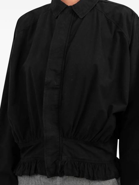 Gimaguas Ashley ruffled jacket - Black