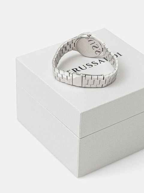 Trussardi zegarek T-ESSENZA damski kolor srebrny R2453172506