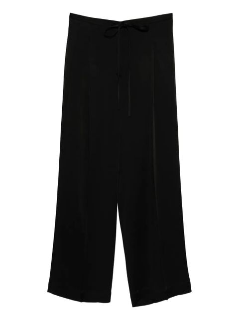 Róhe tie-waist trousers - Black - zdjęcie produktu nr 1