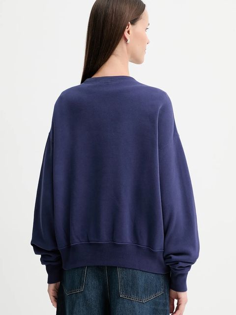 Polo Ralph Lauren bluza bawełniana damska kolor granatowy gładka 211972697