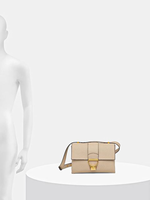 Coccinelle torebka skórzana kolor beżowy E1 MD5 12 07 01