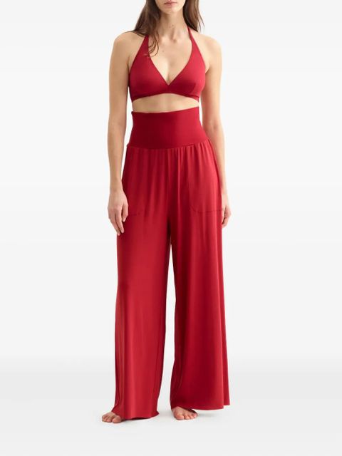 ERES Dao wide-leg trousers - Red - zdjęcie produktu nr 2