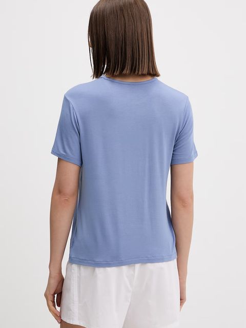 Calvin Klein Underwear T-shirt piżamowy damski z modalu - zdjęcie produktu nr 1