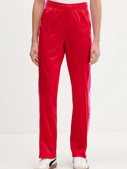 adidas Originals spodnie dresowe Adibreak PT damskie kolor czerwony wzorzyste JV8553 - zdjęcie produktu nr 1