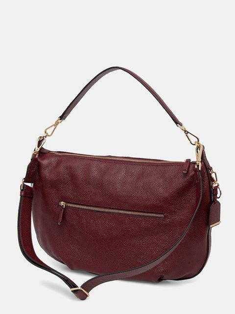 Geox torebka skórzana AURELYI kolor bordowy D36KYA 00046