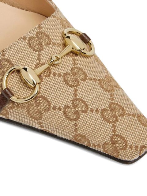 Gucci 55mm GG Horsebit pumps - Neutrals