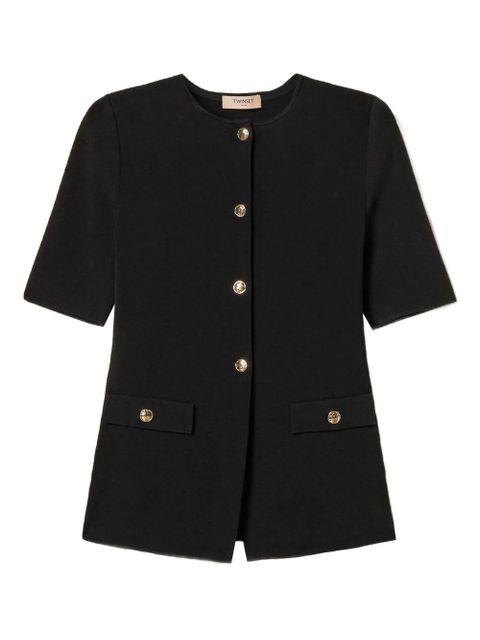 TWINSET button-up cardigan - Black - zdjęcie produktu nr 1
