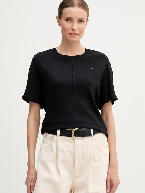 Tommy Hilfiger T-shirt damski bawełniany - zdjęcie produktu nr 1