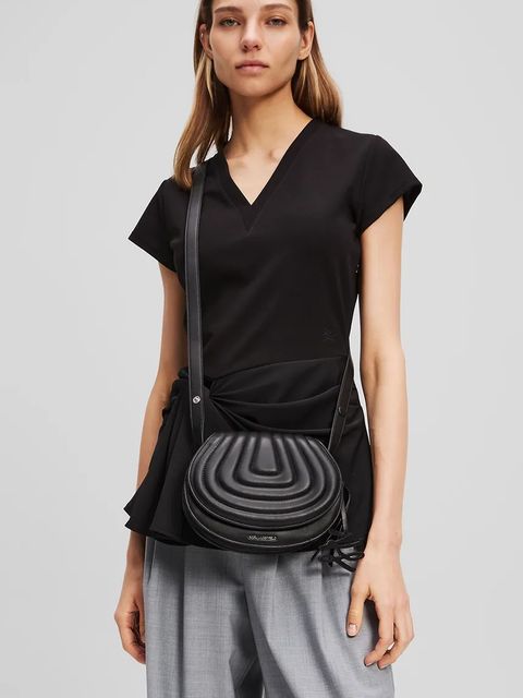 Karl Lagerfeld torebka K/WELLEN kolor czarny A3W30259