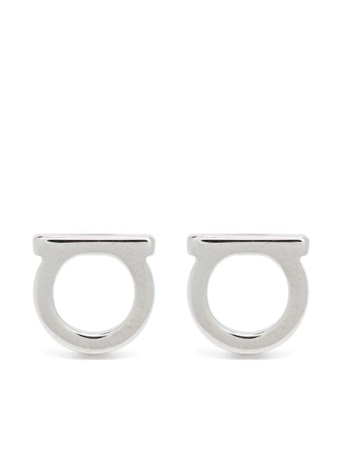 Ferragamo Gancini stud earrings - Silver - zdjęcie produktu nr 1