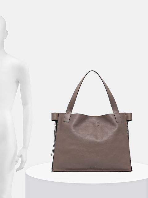 AllSaints torebka zamszowa MARLO