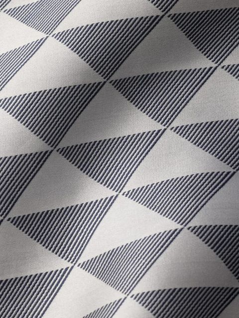 Prada printed silk scarf - Blue - zdjęcie produktu nr 2