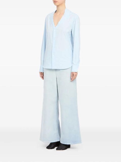 MM6 Maison Margiela long-sleeves shirt - Blue