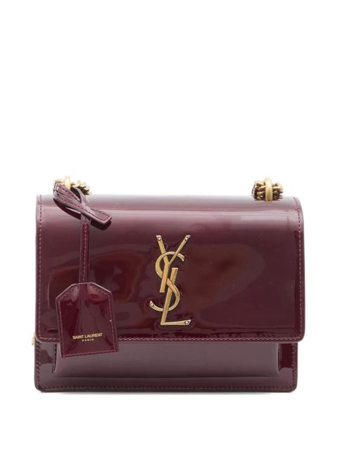 Saint Laurent small Sunset cross body bag - Red - zdjęcie produktu nr 1