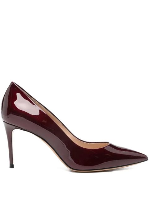 Casadei 80mm pointed-toe pumps - Red - zdjęcie produktu nr 1